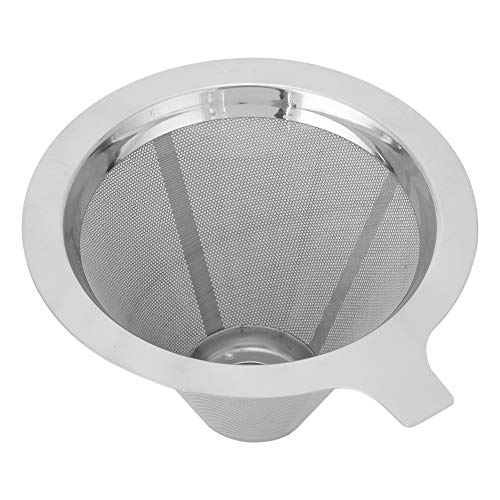 Kaffeefilter Edelstahl Haushalt Kaffeefilter Tasse Kaffee Tropfer Filtrierwerkzeug von Sahgsa