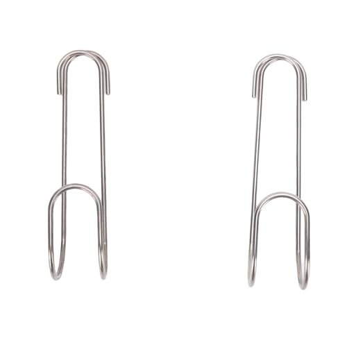 Sahgsa 2 PCs 304 Edelstahlgartenschlauchspeicherhaken - 44lb Ladung Wasserschlauchhalter | Ideal für Zuhause, Terrasse und Gartengebrauch Im Freien von Sahgsa