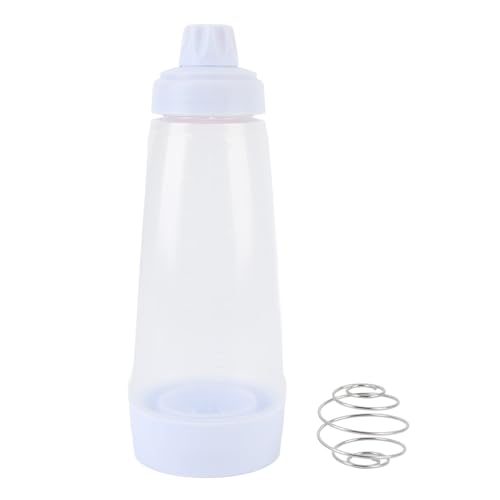 Sahgsa Müheloser Pfannkuchen -Teigspender | 1000 ML Squeeze Shaker mit Mischkugel & Draht Whisk | Kein Klumpen, Nicht-Stick | Ideal für Crepes, Waffeln und Backen Sahgsa Müheloser Pfannkuchen -Teigspender | 1000 ML Squeeze Shaker mit Mischkugel & Draht Whisk | Kein Klumpen, Nicht-Stick | Ideal für Crepes, Waffeln und Backen von Sahgsa