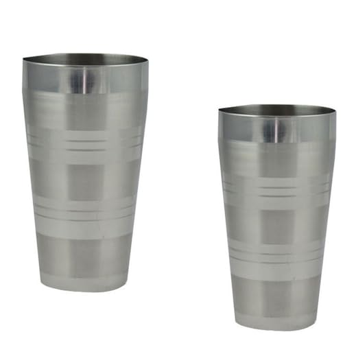 Sahishnu Online & Marketing Edelstahl Tumblers Set von 2 Indischen Edelstahl Tumbler Lassi Gläser Mehrzweck Stahlglas Sahishnu Online & Marketing Edelstahl Tumblers Set von 2 Indischen Edelstahl Tumbler Lassi Gläser Mehrzweck Stahlglas von Sahishnu Online and Marketing