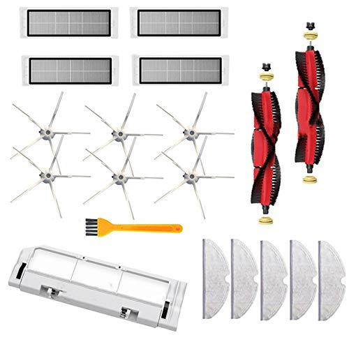 Sahkgye für S5 Max S50 S5 S6 S60 Reines S5Max Vakuum ZubehöR Mopp Tuch HEPA Filter Haupt BüRste Seiten BüRsten Teile von Sahkgye