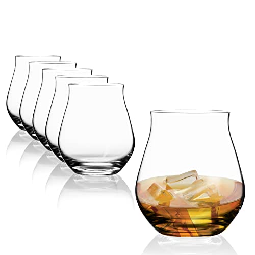 Sahm Rum Gläser 6er Set - Sensorik Rumglas à 140 ml - Spülmaschinengeeignet - Auch als Whiskey Gläser Set geeignet von Sahm