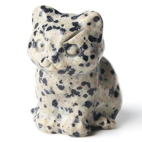 Sahoottie Gefleckter Stein Katze Figur Katzen Geschenke für Frauen Cute Deko Figuren Kawaii Katze Geschenke für Katzenliebhaber Lucky Cat Dekoration Sahoottie Gefleckter Stein Katze Figur Katzen Geschenke für Frauen Cute Deko Figuren Kawaii Katze Geschenke für Katzenliebhaber Lucky Cat Dekoration von Sahoottie