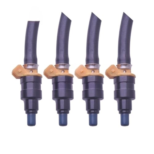 4X 0280150205 Bico Kraftstoffeinspritzdüse hinten kompatibel für Opel Ascona Astra Manta Carlton Senator 1,8-3.0L Benzin 817744 90141740 von SaiFfe