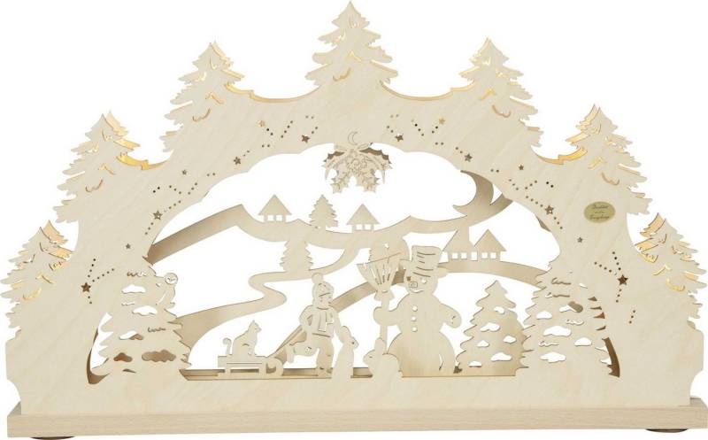 Saico GmbH Seiffen Lichterbogen 3D-Lichterbogen mit Wechselmotiv "Winterwald",7-flammig elektrisch Saico GmbH Seiffen Lichterbogen 3D-Lichterbogen mit Wechselmotiv "Winterwald",7-flammig elektrisch von Saico GmbH Seiffen