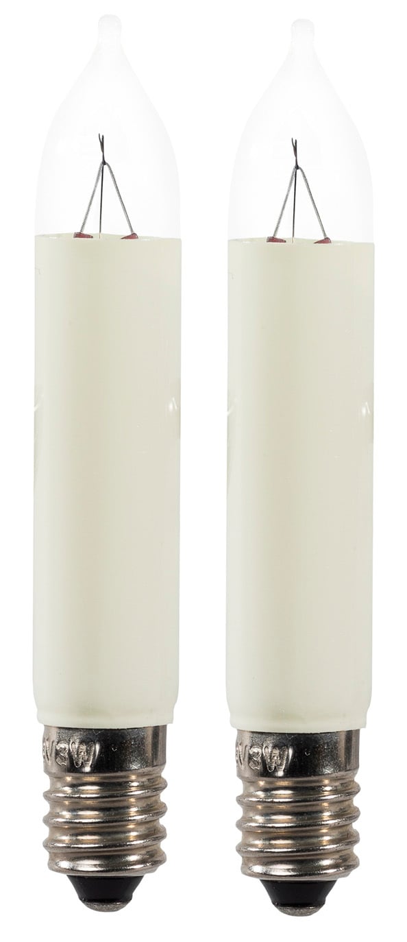 Kleinschaftkerze, 2er Blister, 3W Kleinschaftkerze, 2er Blister, 3W von Saico