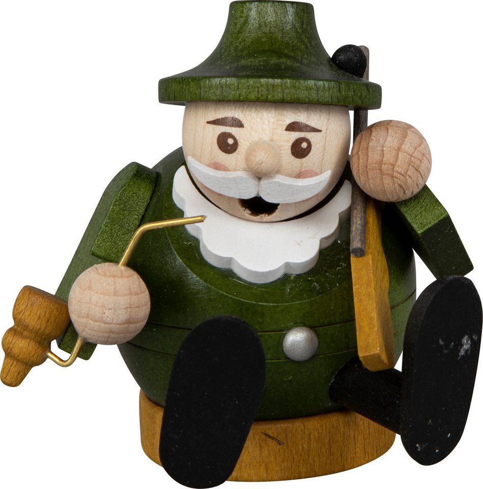SAICO Original Räuchermännchen Mini Räucherfigur Berufe - Förster, Dekofigur aus Holz - Größe ca. 8 cm - Made in Germany SAICO Original Räuchermännchen Mini Räucherfigur Berufe - Förster, Dekofigur aus Holz - Größe ca. 8 cm - Made in Germany von SAICO Original