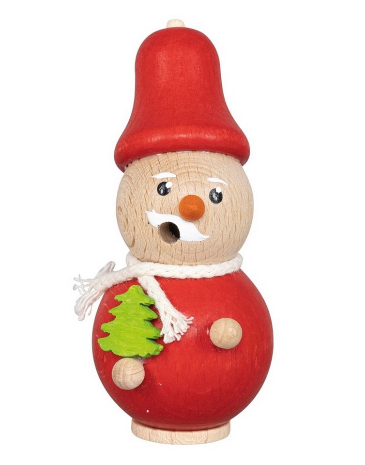 SAICO Original Räuchermännchen Mini-Räucherfigur - Weihnachtsmann - aus Holz, Größe ca. 8cm - zum Dekorieren oder verschenken - Made in Germany SAICO Original Räuchermännchen Mini-Räucherfigur - Weihnachtsmann - aus Holz, Größe ca. 8cm - zum Dekorieren oder verschenken - Made in Germany von SAICO Original