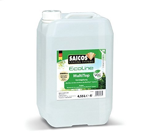 Saicos Ecoline MultiTop 1K-Lackversiegelung f. Fußböden 4,55 LTR - seidenmatt von Saicos