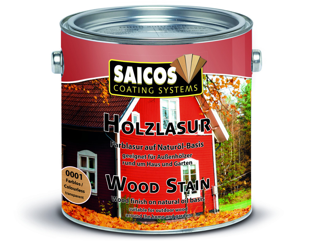 Saicos Holzlasur Eiche - Inhalt: 2,5 Liter von Saicos