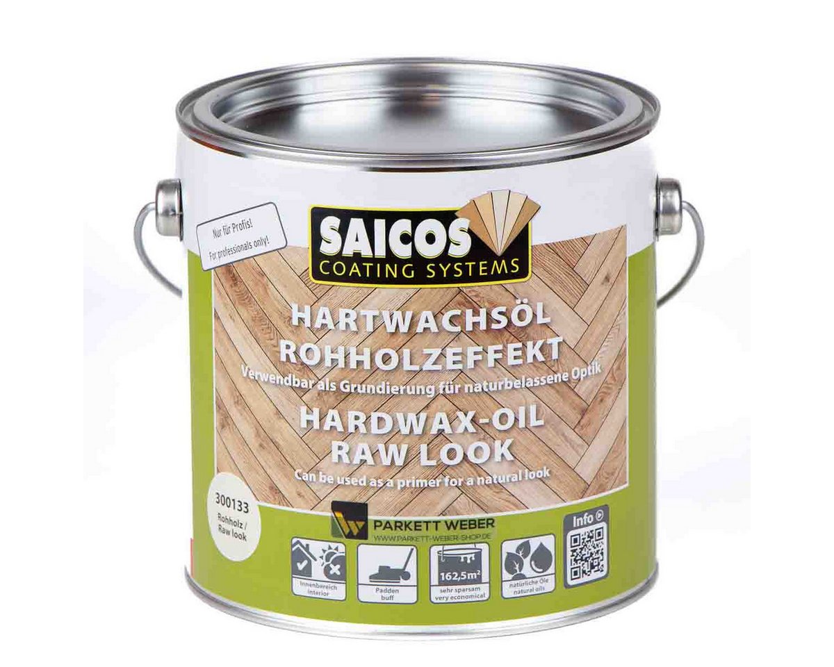 Saicos Treppen- und Parkettlack Saicos Hartwachsöl Rohholzeffekt 2,5 Liter Saicos Treppen- und Parkettlack Saicos Hartwachsöl Rohholzeffekt 2,5 Liter von Saicos
