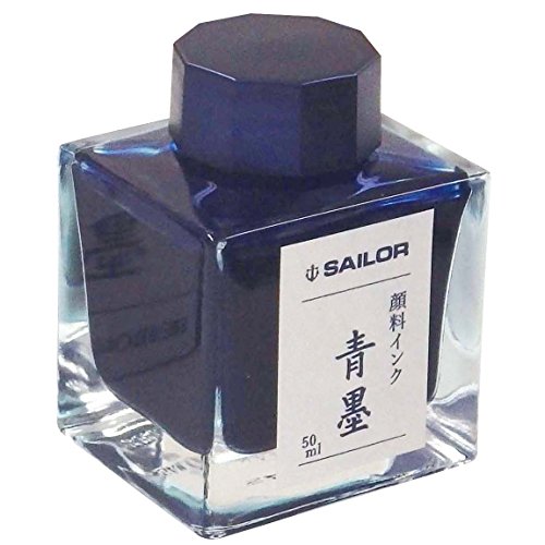 Sailor Seiboku Tintenmglas 50ml blauschwarz Pigmenttinte von Sailor