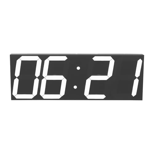 LED Wanduhr Digital Wecker Digitale Uhr 2000MA LED-Wanduhr mit Fernbedienung Temperatur Datumsanzeige 999 Tage Countdown automatischer Helligkeit,45*16*2.5cm LED Elektronische Wanduhrs für Küche,Weiß LED Wanduhr Digital Wecker Digitale Uhr 2000MA LED-Wanduhr mit Fernbedienung Temperatur Datumsanzeige 999 Tage Countdown automatischer Helligkeit,45*16*2.5cm LED Elektronische Wanduhrs für Küche,Weiß von SailorMoon