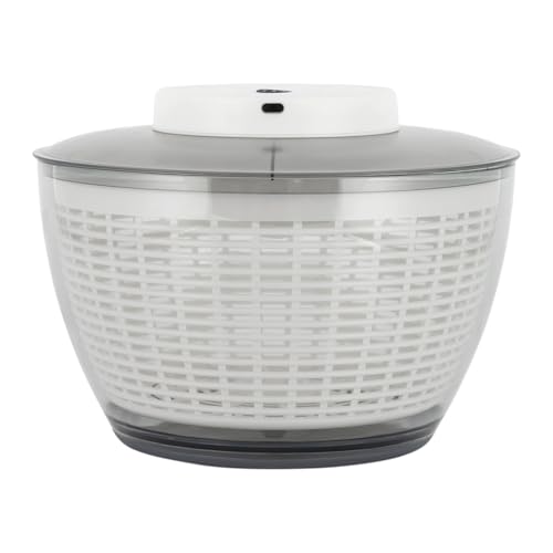 Lebensmittel-Dehydrator DC 5V Elektrische Trockner Maschine mit USB-Kabel, 500U/min Salatschleuder 4.75L Obst und Gemüsetrockner 24.4 * 18.5cm Großes Automatische Salat GemüSe Schleuder von SailorMoon