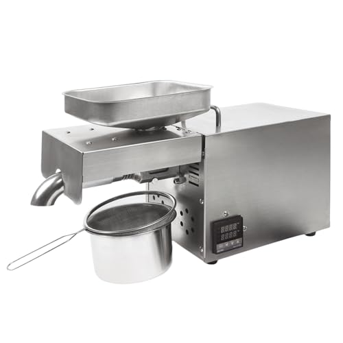 Ölpresse 610W Ölpresse Maschine Elektrische mit digitaler Temperaturanzeige &Pressgeschwindigkeit 6.61-11.02lbs/h & 4 rutschfeste Gummifüße, 45 * 18 * 30.5cm Öl Pressmaschine für gesunde Küche Ölpresse 610W Ölpresse Maschine Elektrische mit digitaler Temperaturanzeige &Pressgeschwindigkeit 6.61-11.02lbs/h & 4 rutschfeste Gummifüße, 45 * 18 * 30.5cm Öl Pressmaschine für gesunde Küche von SailorMoon
