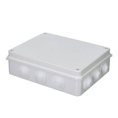 Saim Abzweigkasten Gehäuse Wasserdicht Elektrische Projektbox 255 x 200 x 80 mm von Saim