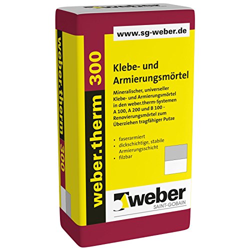 Weber.Therm 300 Klebe- und Armierungsmörtel mineralisch universell grau (1) von Saint-Gobain Weber GmbH