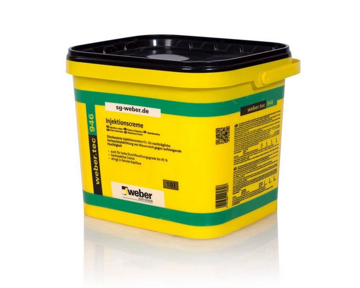 Saint Gobain Weber Dichtstoff Weber.Tec 946 Injektionscreme Horizontalsperre, (1-tlg) von Saint Gobain Weber