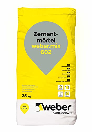 Zementmörtel weber.mix 602 naturgrau 25 kg/Sack von Saint-Gobain Weber