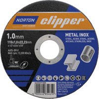 CLIPPER Trennscheibe Metall-Inox A60S-115x1.0x22.23mm von Saint-Gobain