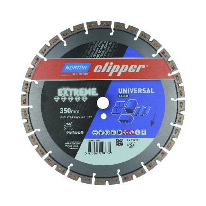 Saint Gobain Clipper Trennscheibe Scheibe Diamant Universal Laser 300x30/25  B-Ware von Saint-Gobain