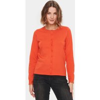 Saint Tropez Strickjacke "A8661, MilaSZ R-Neck Cardigan" von Saint Tropez