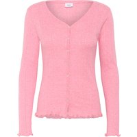 Saint Tropez Strickjacke "GruSZ Cardigan" mit Lochstickerei und gewelltem Saum Saint Tropez Strickjacke "GruSZ Cardigan" mit Lochstickerei und gewelltem Saum von Saint Tropez