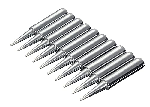 Saipor 10Stück 900M-T-B Lötspitze Ersatz Lötspitzen Set 900M Lötstation Tool (900M-T-B) von Saipor