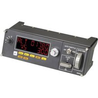 Saitek Logitech Gaming Pro Flight Multi Panel PZ70 Flugsimulator-Controller USB PC Anthrazit von Logitech Gaming