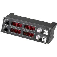 Saitek Logitech Gaming Pro Flight Radio Panel PZ69 Flugsimulator-Controller USB PC Dunkelgrau von Logitech Gaming
