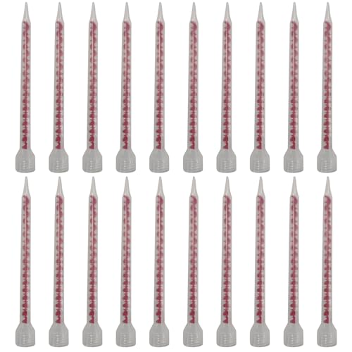 20 Stück Statik Mischdüsen Epoxidmischer Mischrohr Statik Mischdüsen Anwendung Für Injektionskartuschen 20 Stück Statik Mischdüsen Epoxidmischer Mischrohr Statik Mischdüsen Anwendung Für Injektionskartuschen von Saiyana