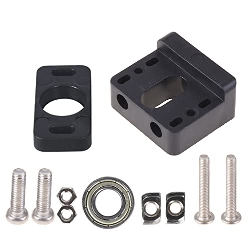 3D-Drucker-Upgrade, Kunststoff, Z-Stangenlager, Bleischraube, obere Halterung, Befestigungshalter für 3 Metall-Z-Stangen-Lagerhalter, 3D-Drucker, Z-Stabilisator von Saiyana