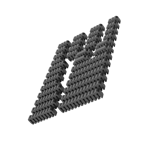 Computerkabel Organisierender Set 34pcs Acrylkabel Organisieren Sie Halterclips Für Stromversorgungseinheit Kabel Computerfall Zubehör von Saiyana