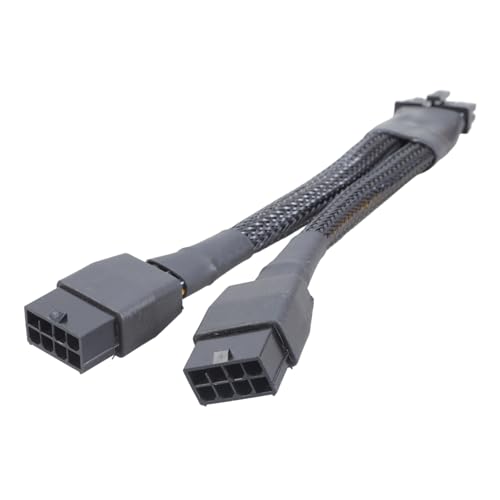 Saiyana Double 8Pin Bis 12+4Pin Adapter Kabel 8Pin Bis 16Pin Motherboard Stecker Für 12VHPWR RTX4070/4080 Verbessert Die Stabilität von Saiyana