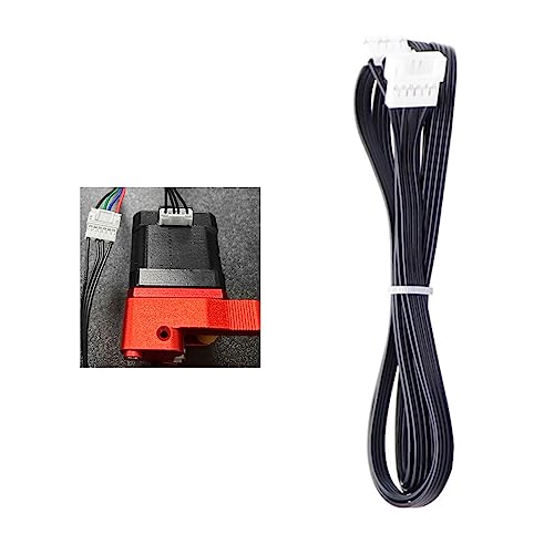 Saiyana Drucker Stepper Motorverlängerungskabel Extruder Motor Erweitertes Kabel Für Ender3 V2 CR10 100 cm Länge von Saiyana
