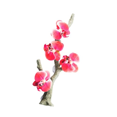 Saiyana Künstliche Terrarien Pflanze Für Eidechsen Klettern Branchen Reptilien Eckzweig Fischtank Zubehör Haustier Lebensraum Dekore Lebensraum Dekore von Saiyana