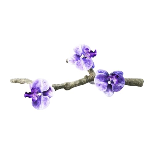 Saiyana Künstliche Terrarien Pflanze Für Eidechsen Klettern Branchen Reptilien Eckzweig Fischtank Zubehör Haustier Lebensraum Dekore Lebensraum Dekore von Saiyana