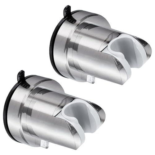 Starke Kleberduschenklammern Saugbasis Doppelwinkel Position Allgemeiner Handschauerhalter Für Glatte Oberflächen Plastikkopfwand von Saiyana