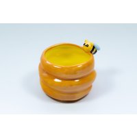 Bienenkorb-Honigbienennapf - Keramiknapf Für Kleine Haustiere | Homans Können Ihn Auch Als Untertassenschale Verwenden Bienenkorb-Honigbienennapf - Keramiknapf Für Kleine Haustiere | Homans Können Ihn Auch Als Untertassenschale Verwenden von SakSoonStudio