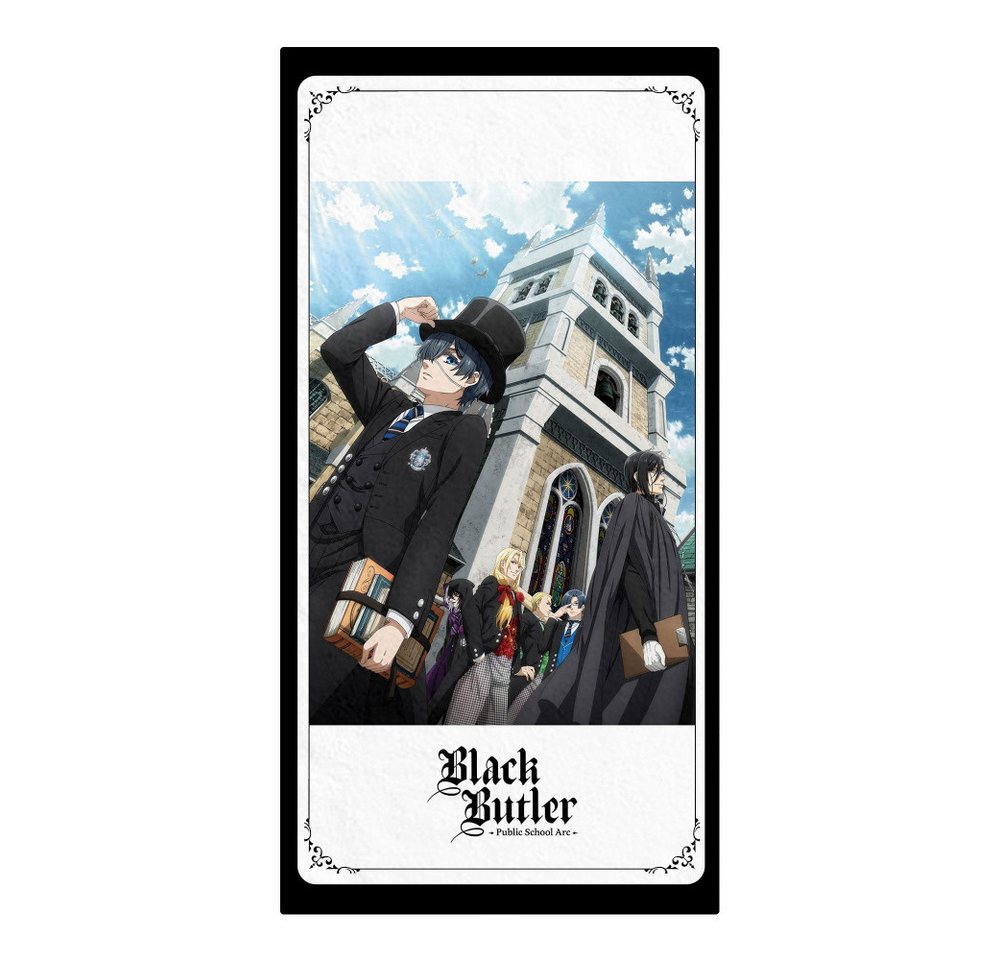 Sakami Merchandise Handtuch Black Butler: Public School Arc Handtuch Ciel & Sebastian 150 x 75 cm von Sakami Merchandise