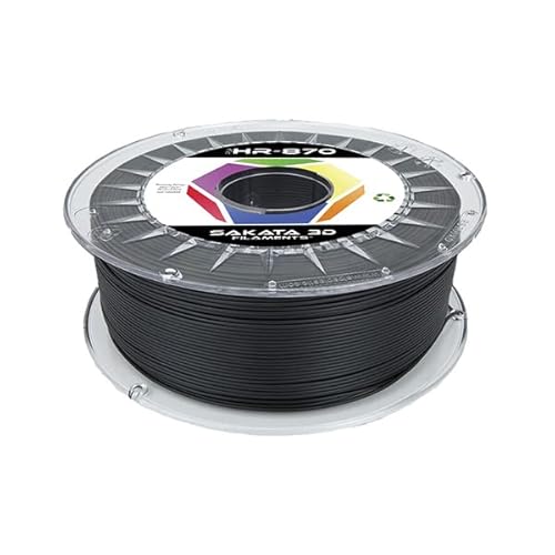 Sakata PLA-HR 870 Filament, 3D-Drucker, Schwarz, 1,75 mm, 1 kg Sakata PLA-HR 870 Filament, 3D-Drucker, Schwarz, 1,75 mm, 1 kg von Sakata 3D