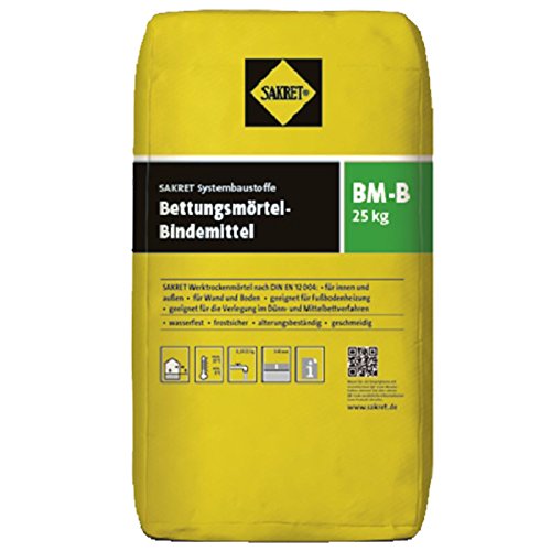 Sakret Bettungsmörtel-Bindemittel BM-B 25kg von Sakret