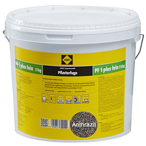 SAKRET Pflasterfugenmörtel PF1 Plus Fein 25kg in Anthrazit von Sakret