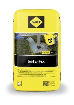 SAKRET Setz-Fix Fertiggemisch für schnelle Montage 25 kg/ Sack von Sakret