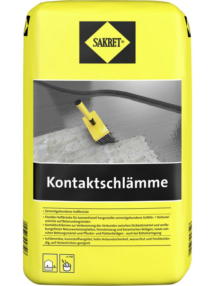 Sakret Estrich SAKRET Kontaktschlämme 10 kg Sack von Sakret