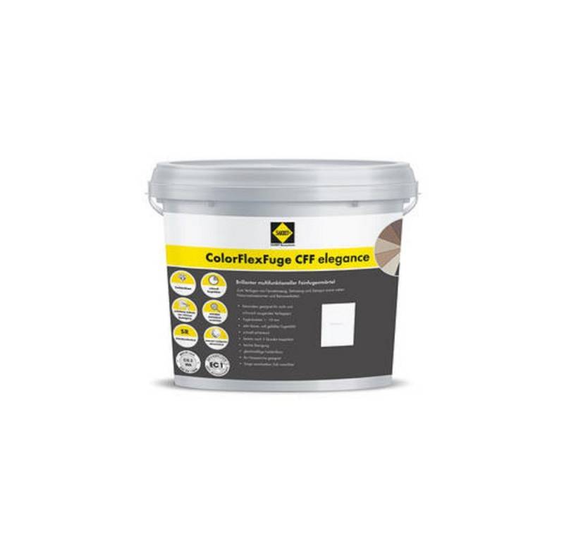 Sakret Mörtel SAKRET ColorFlexFuge CFF elegance mittelgrau 5 kg von Sakret