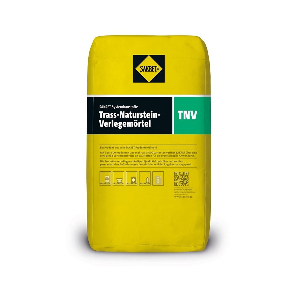 Sakret Mörtel SAKRET Trass-Naturstein-Verlegemörtel TNV 25kg von Sakret