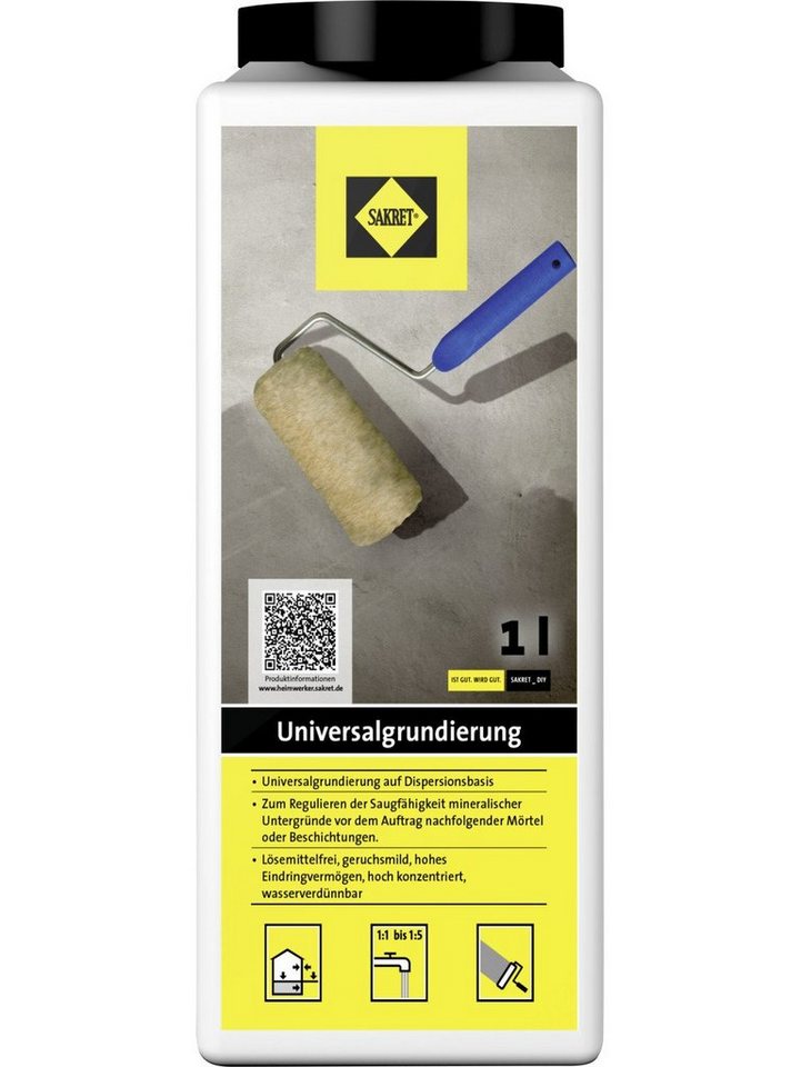 Sakret Sakret Universalgrundierung 1 l Naturstein-Imprägnierung von Sakret