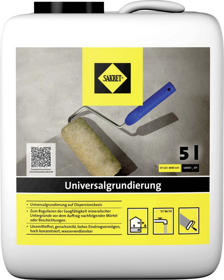 Sakret Sakret Universalgrundierung 5 l Naturstein-Imprägnierung von Sakret