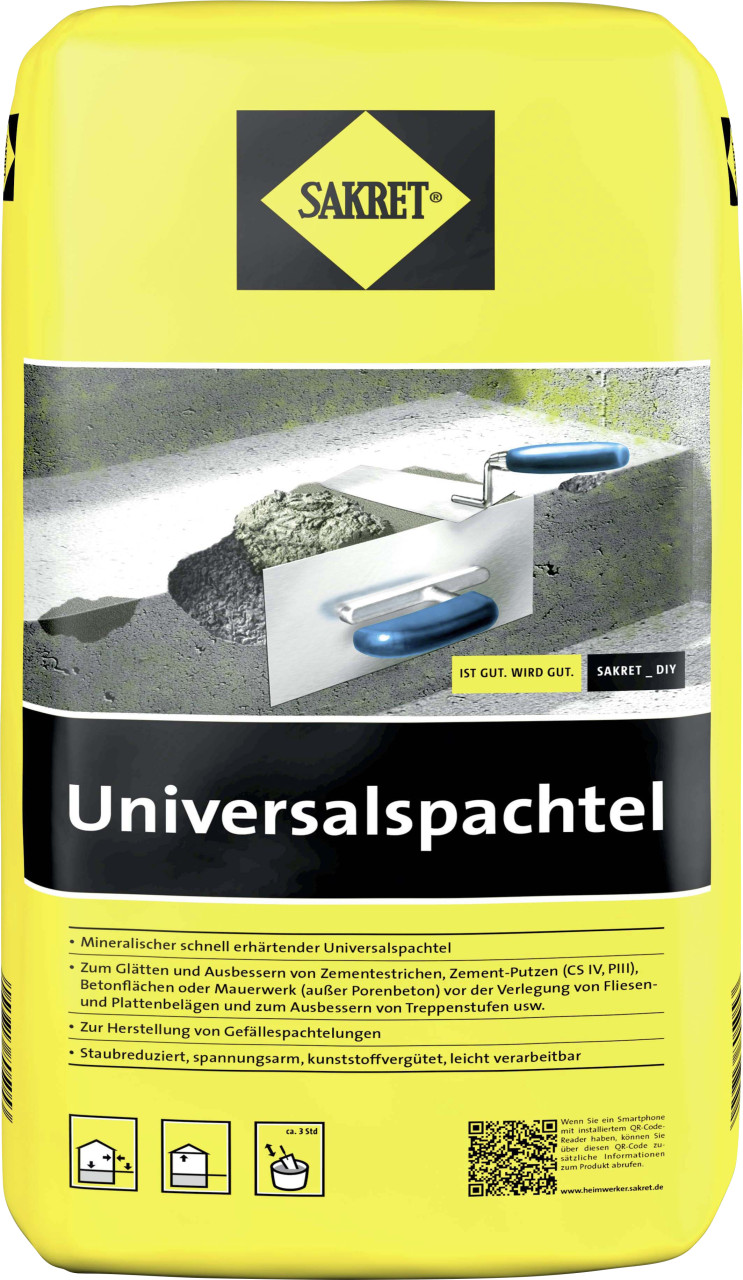 Sakret Universalspachtel 20 kg von Sakret